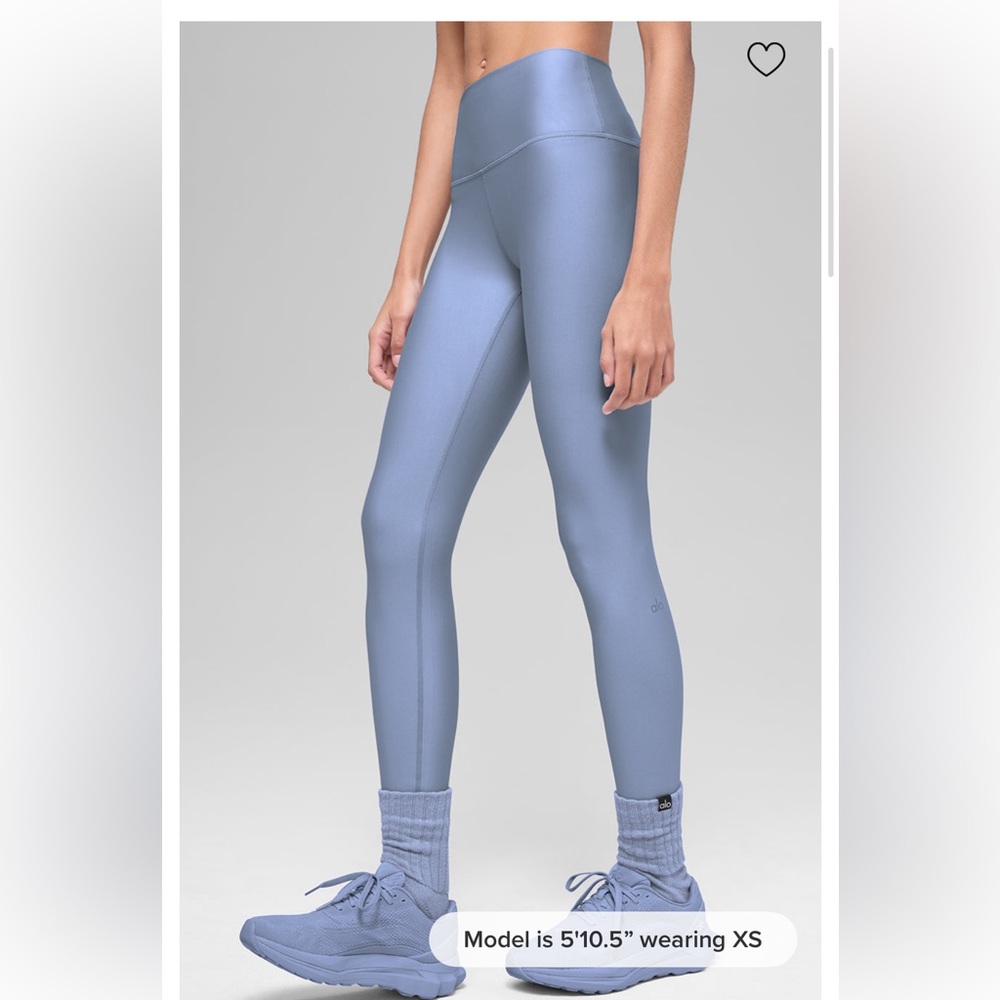 ALO Yoga blue set both size small